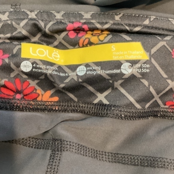 Lole Women's Run Capri Leggings Size S Gray - Picture 6 of 7